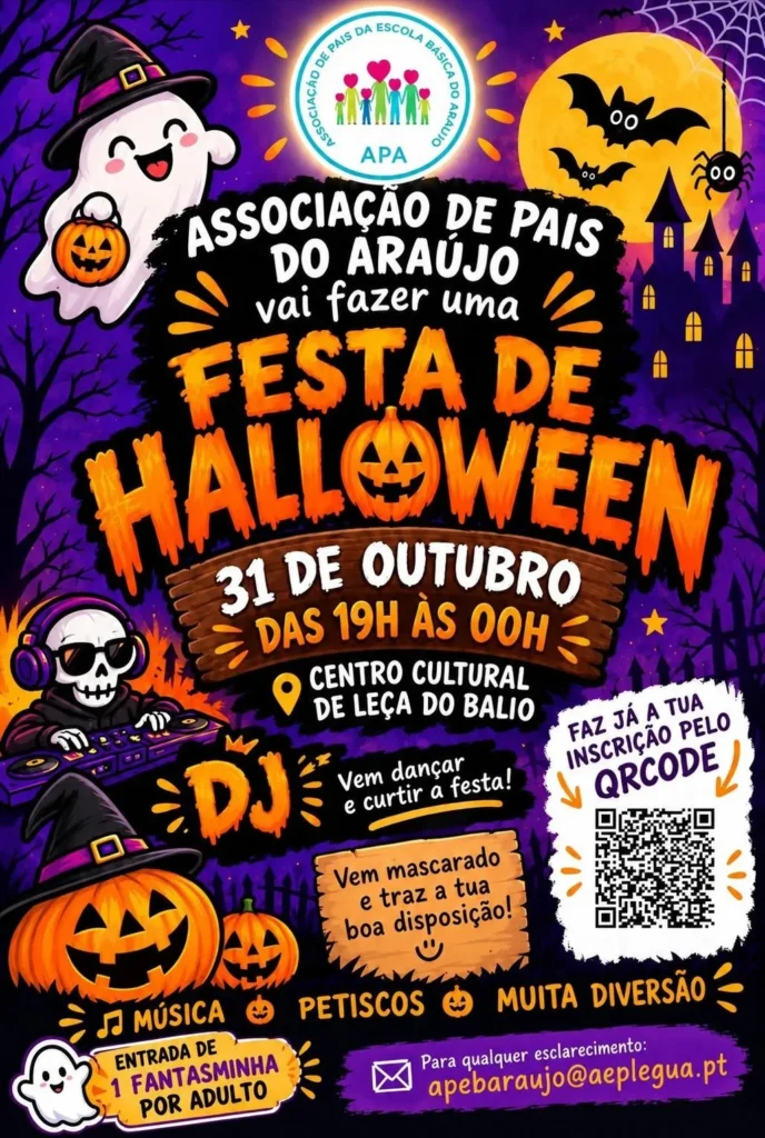 Halloween de Leça do Balio 2026