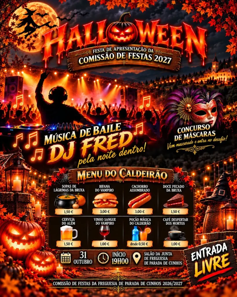 Halloween de Parada de Cunhos 2026