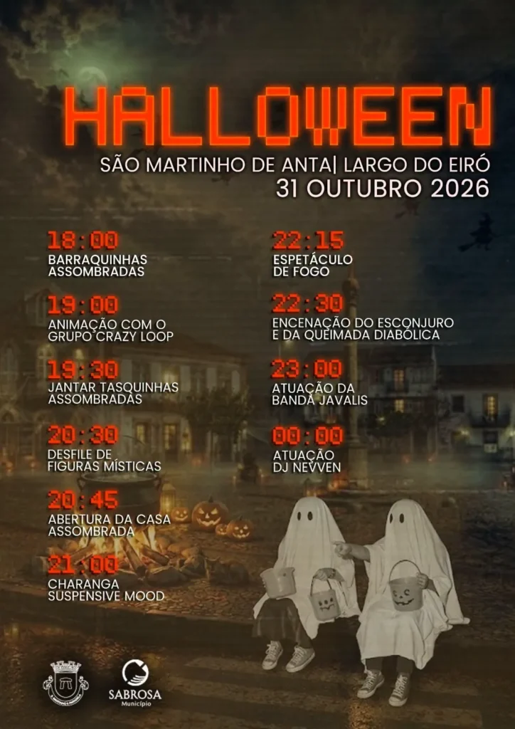 Halloween de São Martinho de Anta 2026