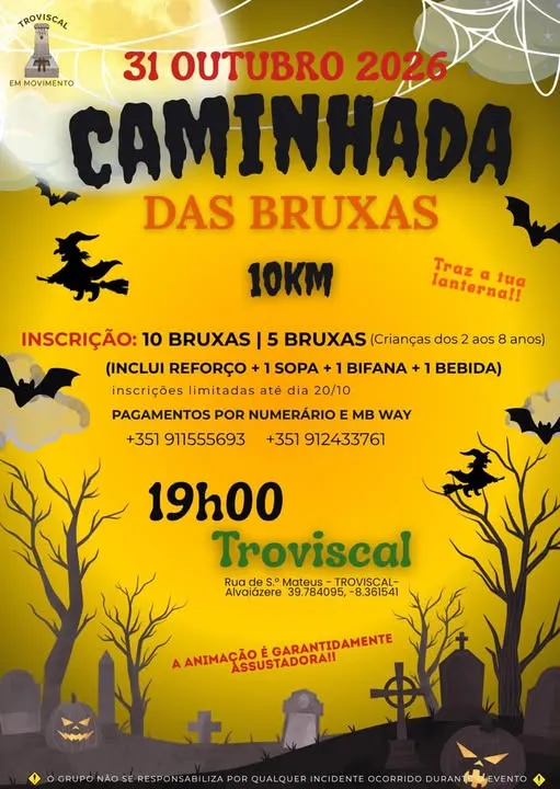 Halloween de Troviscal, Alvaiázere 2026