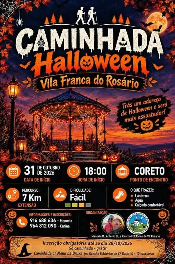 Halloween de Vila Franca do Rosário 2026