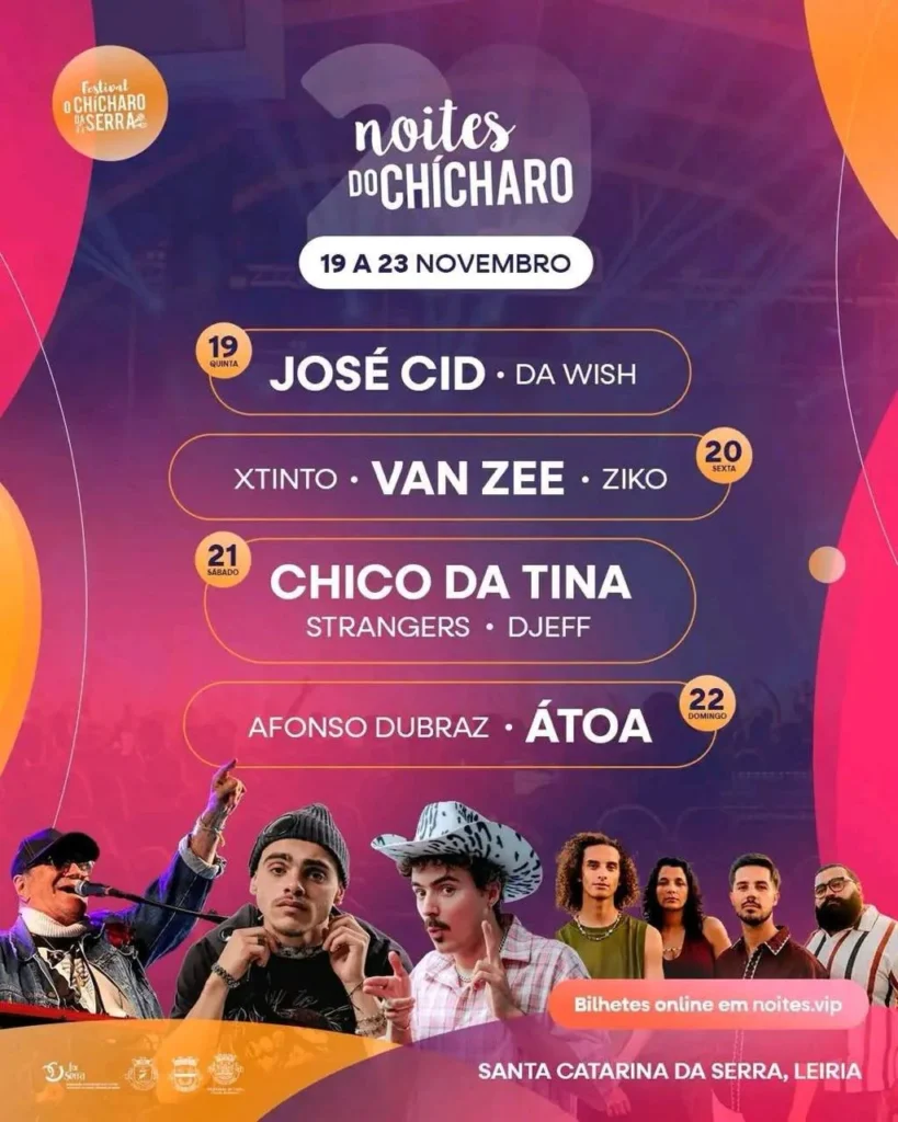 Festas de Ferrel (Santa Quitéria) 2026 - Agenda de Concertos