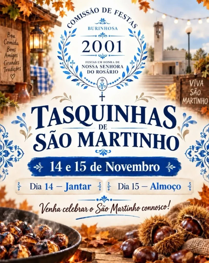 Tasquinhas de São Martinho 2026 em Burinhosa